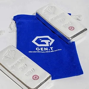 Bạc miếng tích sản GENT